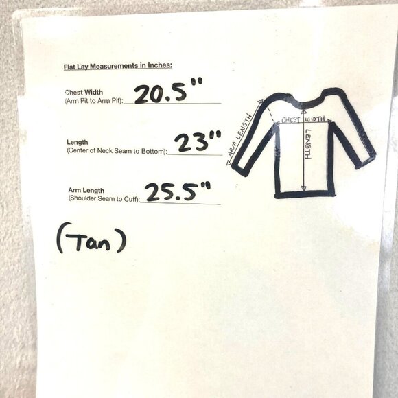 Sioni Milano Lace Balloon Sleeve Knit Sweater Top Womens Large L Tan Neutral - Picture 6 of 12